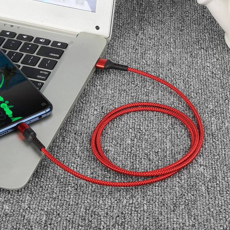 Кабель Micro USB в оплетке с поддержкой быстрой зарядки 5 А qc 3 0|Кабели для мобильных