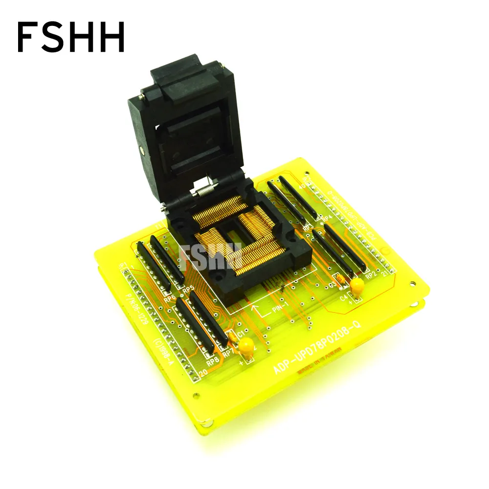

ADP-UPD78P0208-Q Programmer Adapter TQFP100 QFP100(IC51-1004-814-2)HI-LO ALL-11 Programmer Adapter/IC SOCKET