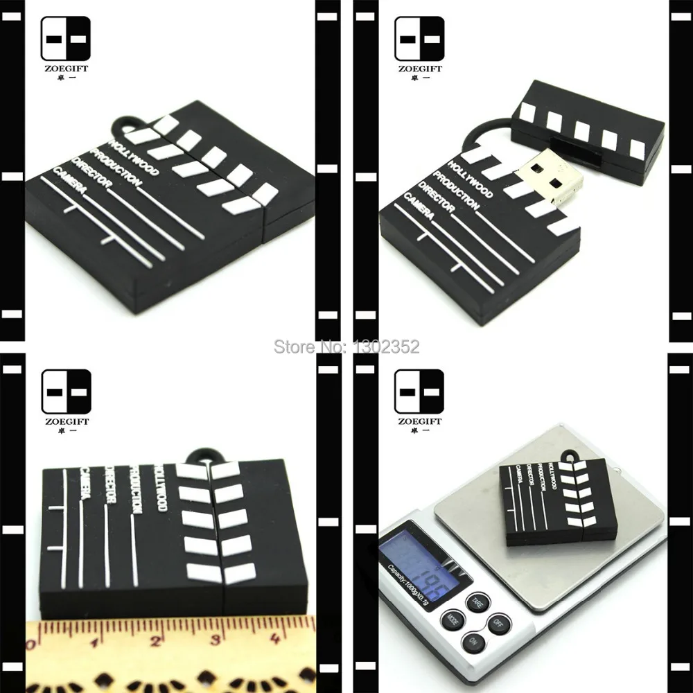 Unique Film Movie Clapper Board USB Memoria Stick Thumb Drive