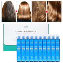 Лучшая корейская косметика LADOR идеальная заправка волос протеиновые ампулы для волос Кератиновое лечение волос против выпадения волос продукт 13 мл