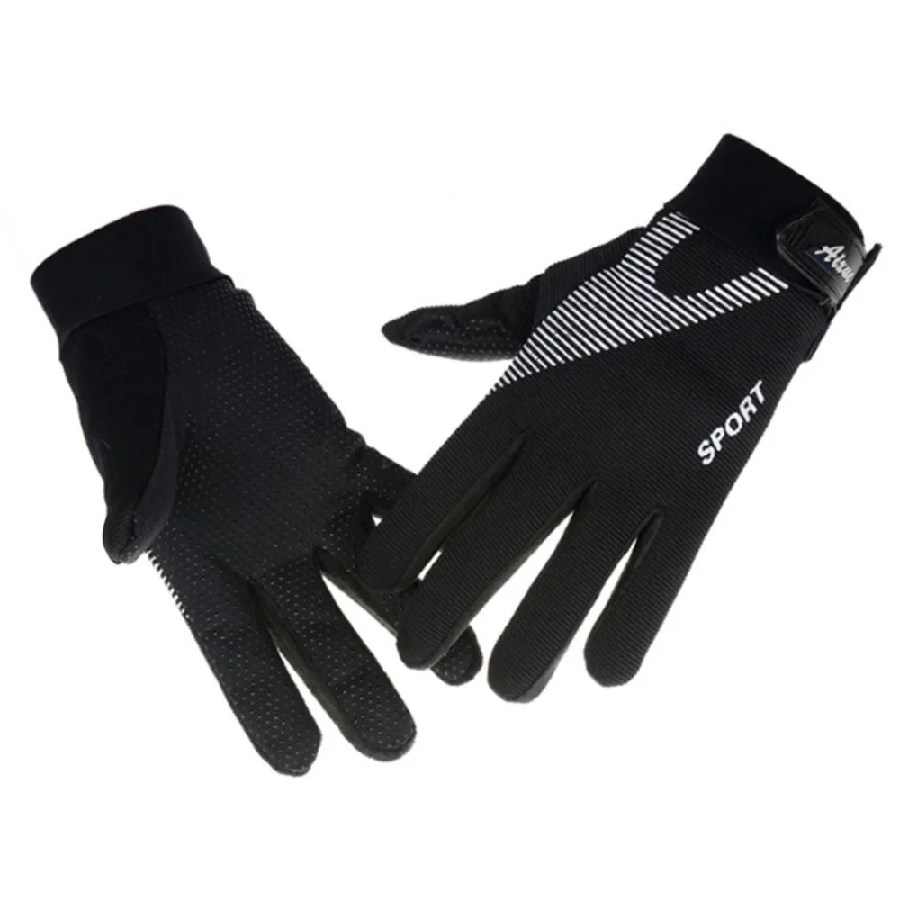 

1Pair Cycling Gloves Stylish Fitness Gloves Anti-slip Windproof Thick Full Outdoor Sports Warm Gloves