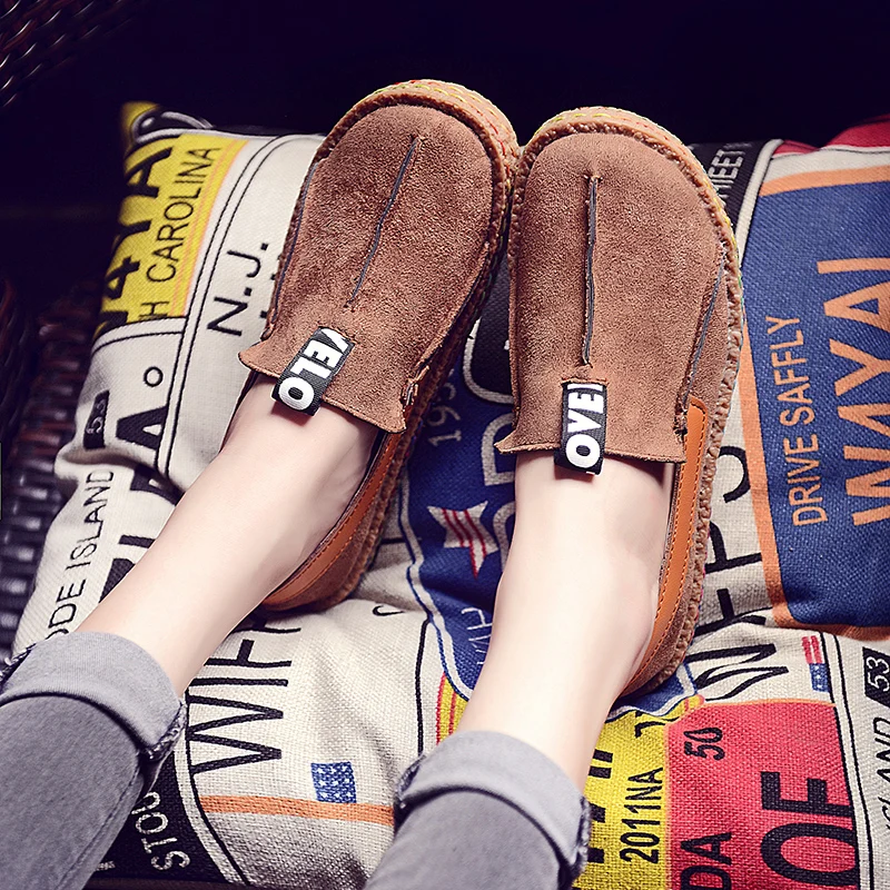 

Sooneeya Retro Fashion Casual Flat Shoes Women 2018 Fashion Loafers Shoes Round Toe Oxford Shoes Shallow Shoes Size 42 Moccasins