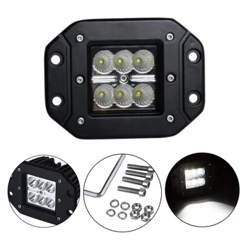 

4Inch 18W 12V 24V LED Work Light Bar for Indicators Motorcycle Driving Offroad Boat