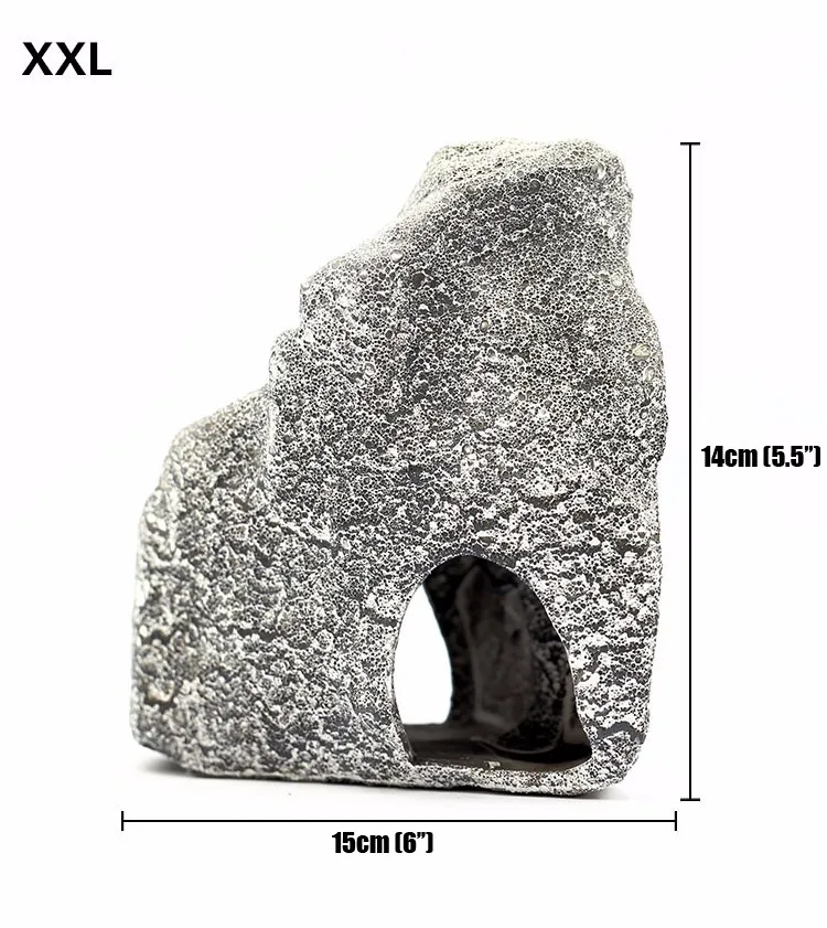 Керамическая имитация аквариума, камень, креветка цихильд, скрывающаяся пещера, укрытие, каменный аквариум, украшение, разведение 959
