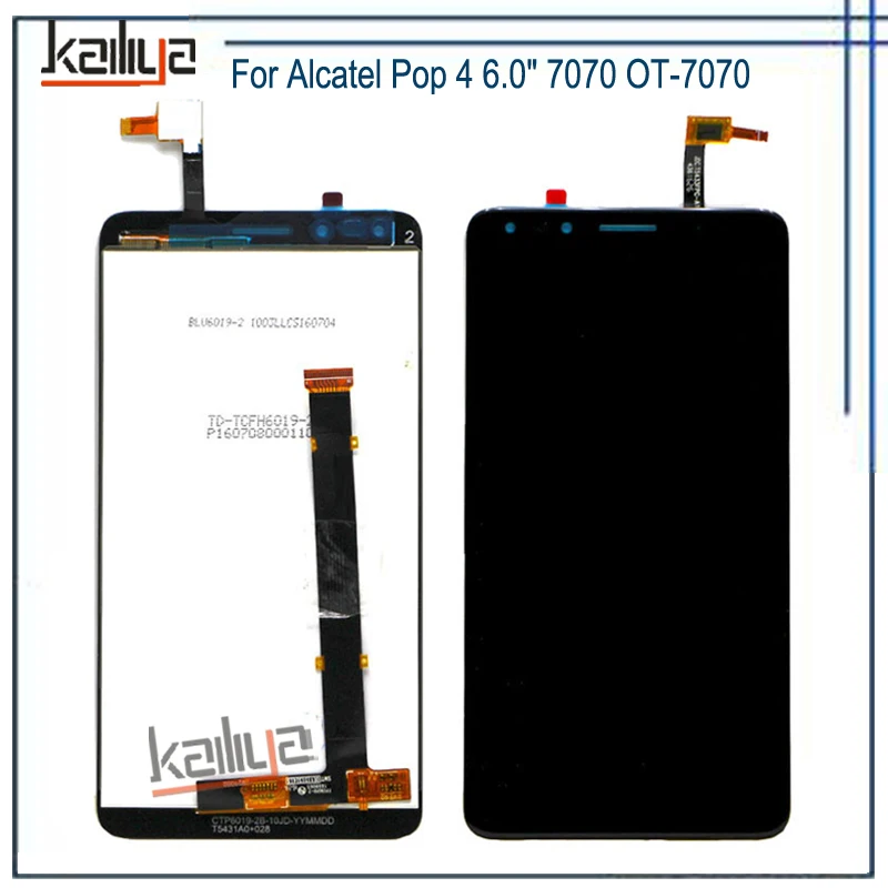 

LCD Display For Alcatel Pop 4 7070 OT-7070 OT7070+6.0"Touch Screen Digitizer Assembly Replacement For Alcatel OT7070 LCD Screen