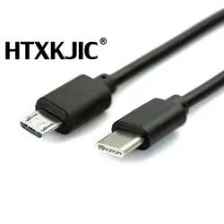 1 шт. Micro USB для type C Micro USB кабель для передачи данных OTG кабель для портативного цифрового усилителя DAC