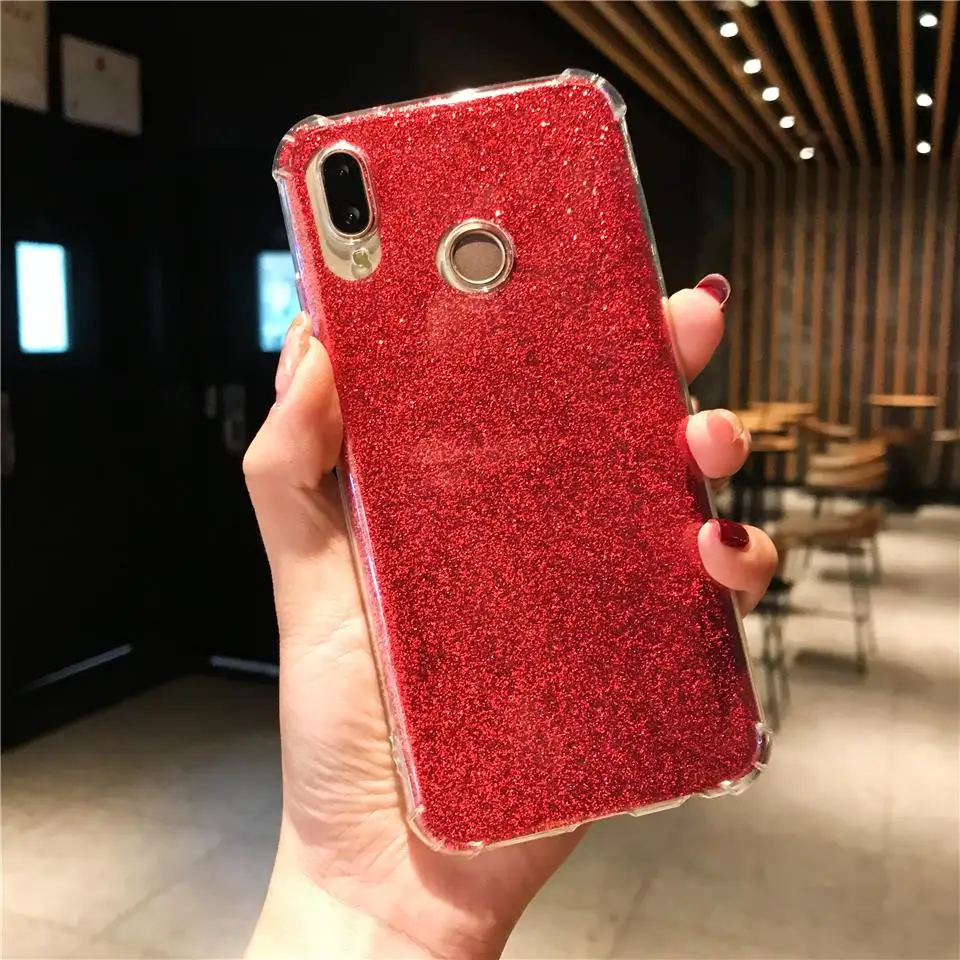 Чехол для XiaoMi A2 Lite A1 9 SE 8 играть Cover анти-шок блеск Броня мягкий силиконовый из ТПУ