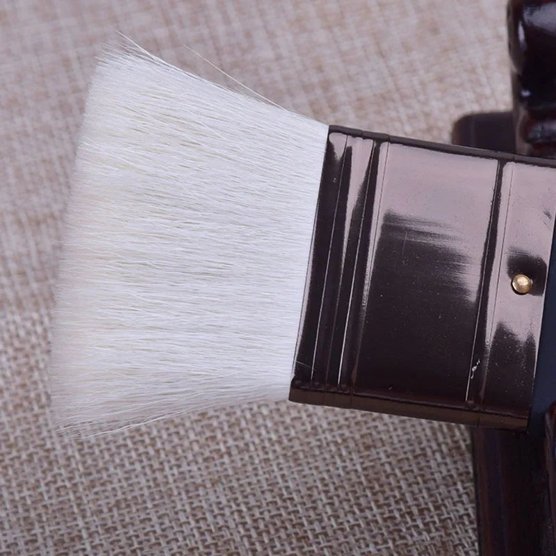 Escova de Arte Pintura a Óleo Conjunto de lã Limpeza de Madeira Esfregando Suprimentos Escova Aquarela Pintura Fácil 6 Pçs 9 pintura a óleo escova conjunto de lã