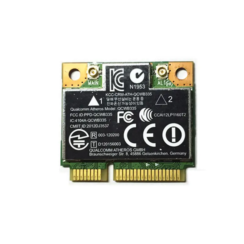 Wireless Adapter Card for Atheros QCWB335 Wifi Bluetooth Mini pci e