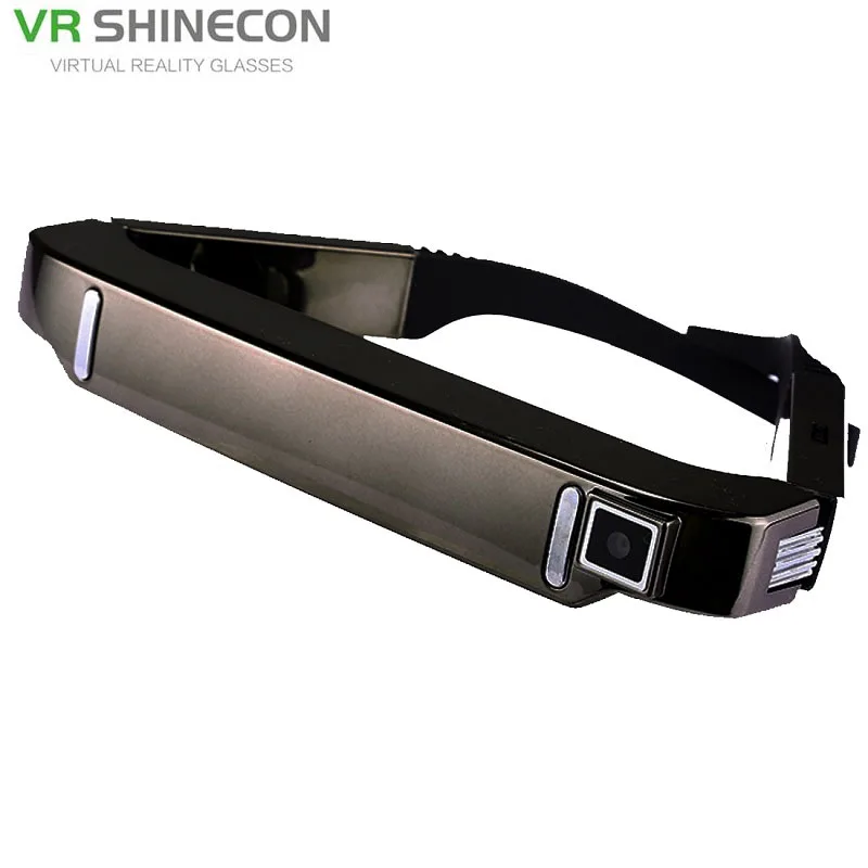 

Super Smart Retina Glasses 3D VR Virtual Reality Headsets with 5.0MP Camera Support WiFi Bluetooth TF Card Video Recording
