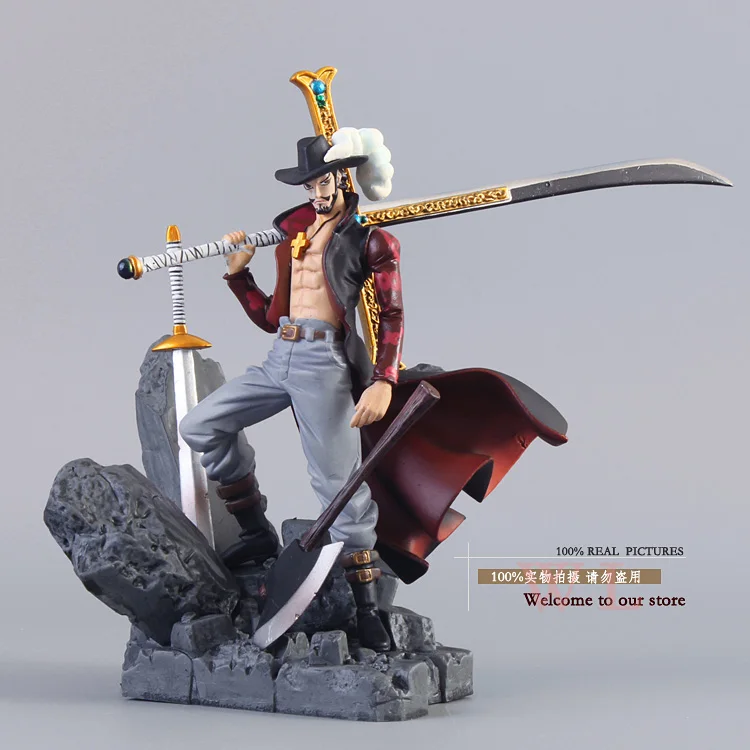 

Banpresto Colosseum One Piece Dracule Mihawk Monkey D Luffy Figure Collection Toy 6" 15cm