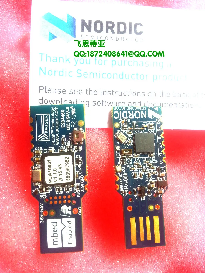 Модуль Bluetooth nRF51-Dongle USB-ключ nRF51822 / nRF51422 Nordic pca10031 NRF51-DK | Электроника