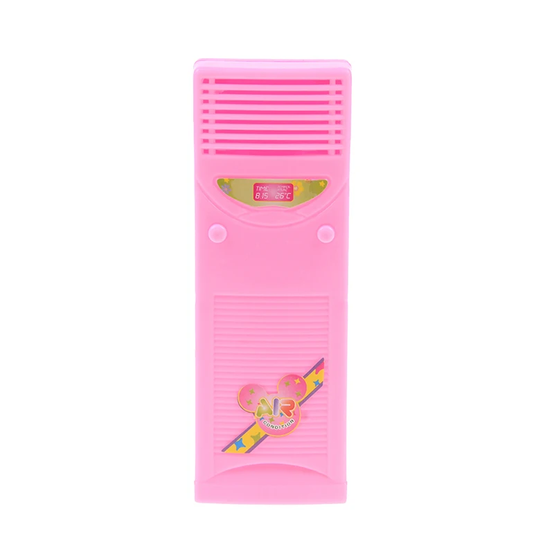1 Pcs Pink Dollhouse Miniature Vertical Chamber Air conditioner Model ...