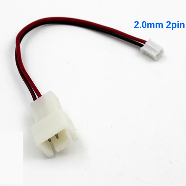 ARSYLID Umwandlung kabel 3 pin auf 2 pin 2,0mm adapter fan kabel 12 V lüfter für VGA lüfter 2pin
