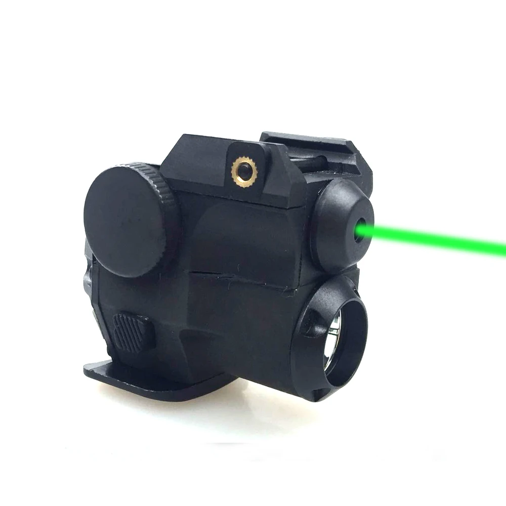 

Tactical Green Laser Led Flashlight combo Rifle Hunting Optics Laser Shotgun Laser Sight for Glock Gun