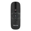 Беспроводная клавиатура WeChip W1 2,4G Air Mouse, ИК смарт-пульт дистанционного управления с 6-осевым датчиком движения, USB приемник для Smart TV, Android TV BOX ► Фото 3/6