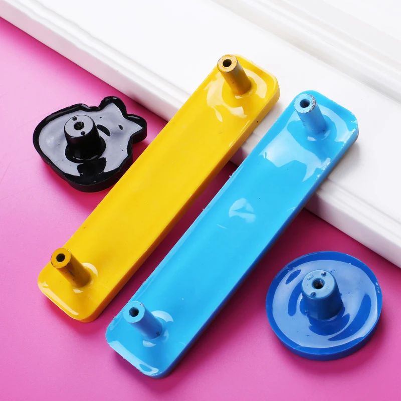 Cute Knobs and Handles Children Colorful Cartoon Furniture Handle Plastic Door Knob Kids Drawer Pulls Cabinet Safe|plastic door knobs|door knobhandle