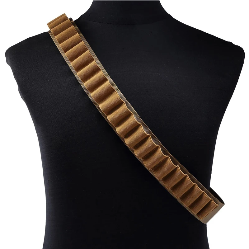 Tactical ammuntion carrying straps Hunting Pouches Bullet Belt CS Field
