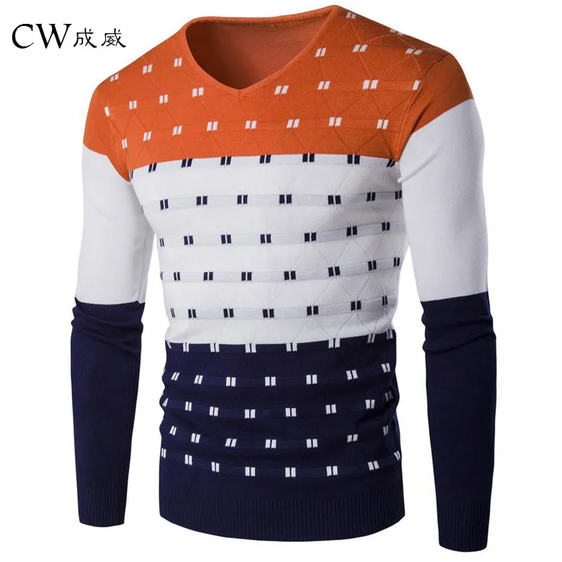 

2018 brand Social Cotton Thin Men's Pullover Sweaters Casual Crocheted Striped Knitted Sweater Men Masculino Jersey Clothes