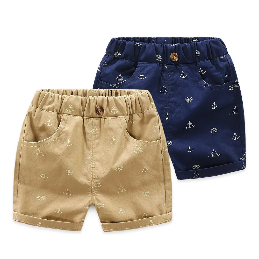 Kids summer Trousers Children Pants for baby boys loose shorts beach anchor Kids Beach Short Sports Pants kids Clothing