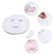 100 шт одноразовая маска для лица, чистый хлопок, бумага, лист для лица, ультратонкий, сделай сам, косметическая маска для ухода за кожей лица, инструменты для красоты