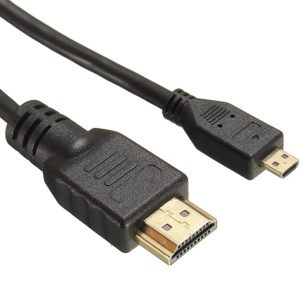 Micro HDMI к HDMI Мужской адаптер конвертер кабель для Droid EVO htc 4G поддерживает 720i, 720 p, 1080i, 1080 p, 1280x1024 30