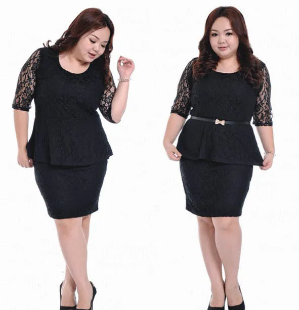 Plus Size Women Vestidos Skirts L Retro Lace Large Plus Size Women Vestidos Skirts L Retro Lace Large Skirt And Tops Set