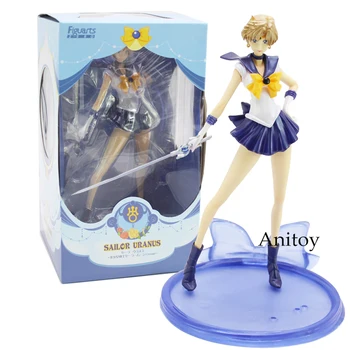 

Sailor Moon Sailor Uranus Tenoh Haruka PVC Figure Collectible Model Toy 21cm