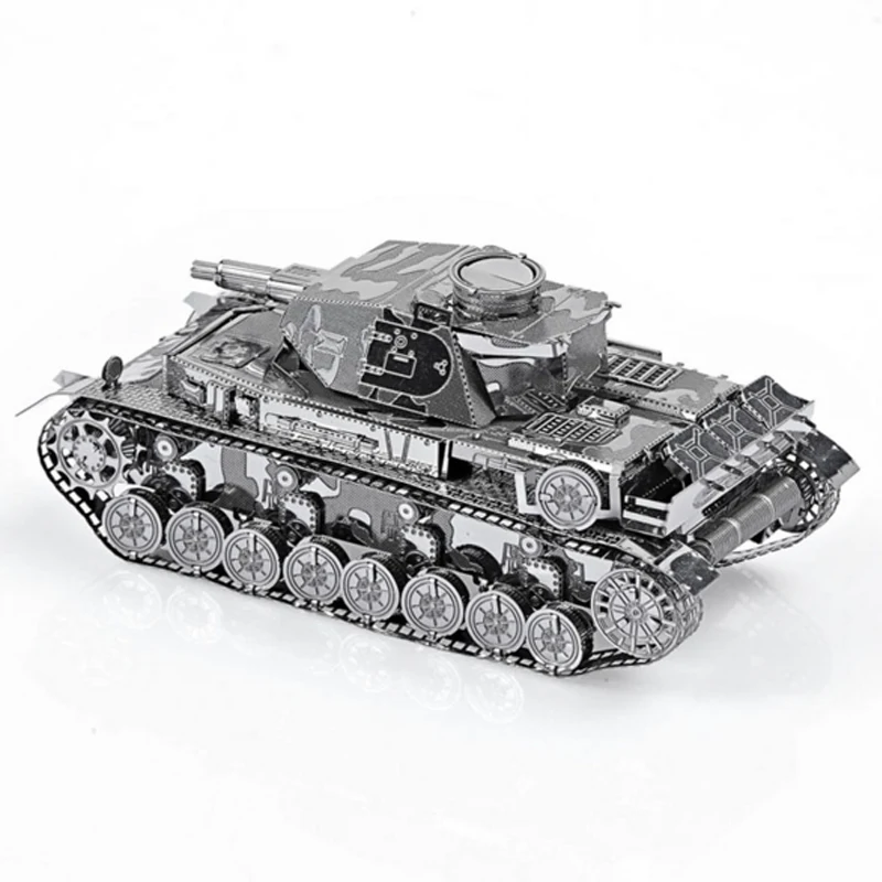Piececool модели танка 3D металлическая головоломка IV модель DIY лазерная резка сборка