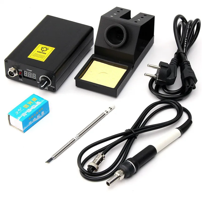 Digital Soldering Iron Rework Station Adjustable Temperature T12 Durable High Quality Welding Handle Tools Digital Soldering Iron Rework Station Adjustable Temperature T12 Durable High Quality Welding Handle Tools