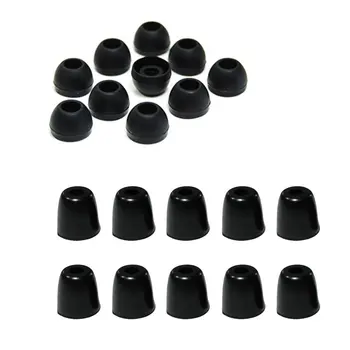 

Silicone Replacement Ear Buds and Memory Foam Ear Bud Tips, Large (5 Pairs each)