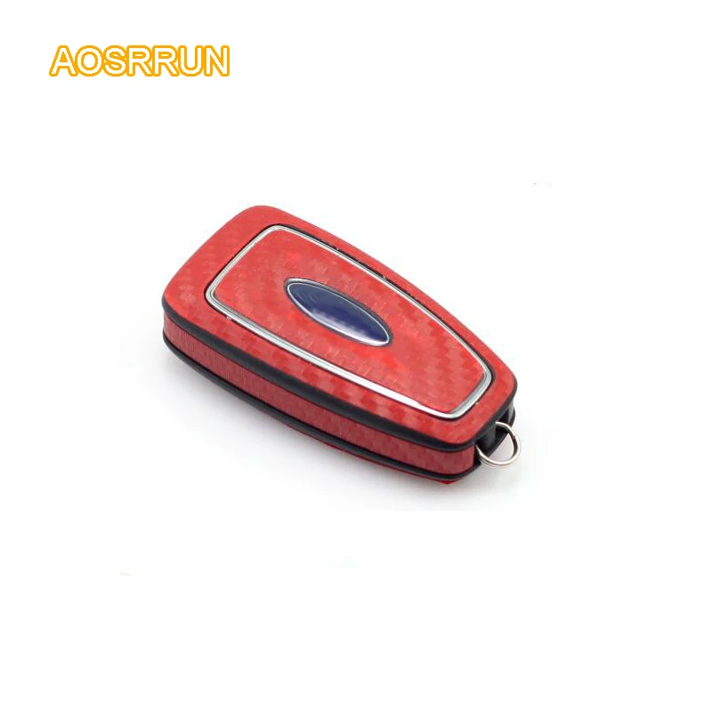 AOSRRUN автомобильные ключи из углеродного волокна с ключом защитные наклейки для