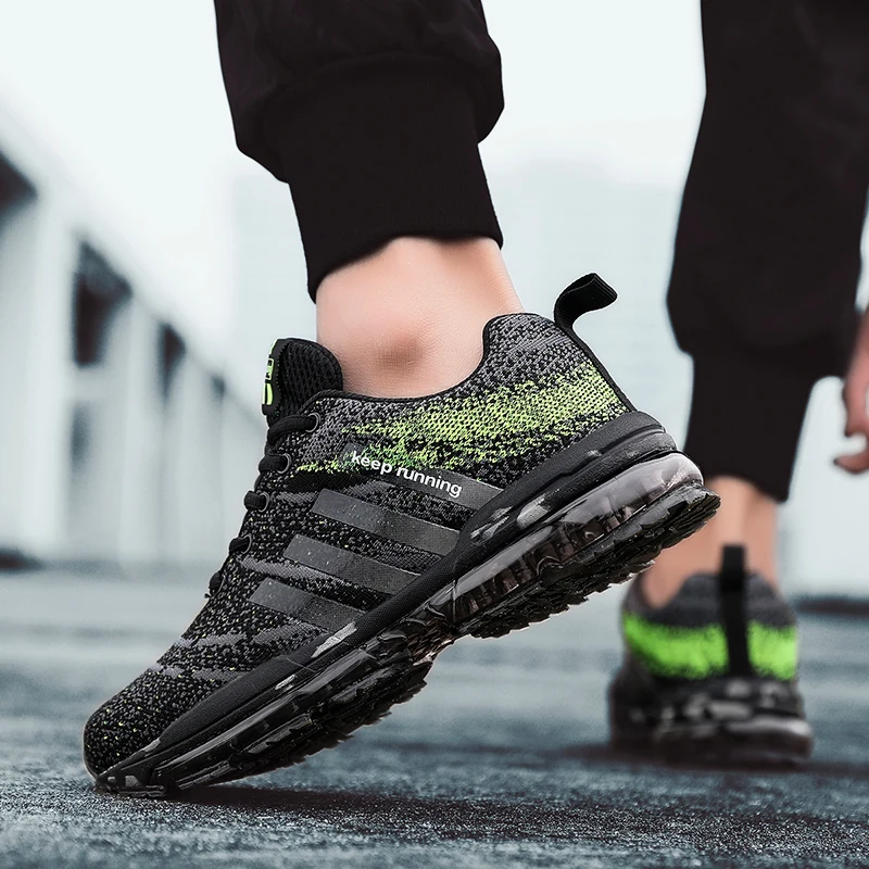 

Running Shoes Man Jogging Air Soles Slow Shock High Quality Big Size 39-46 With 5 Colors Athletics Winter Autumn Men Sport Shoes