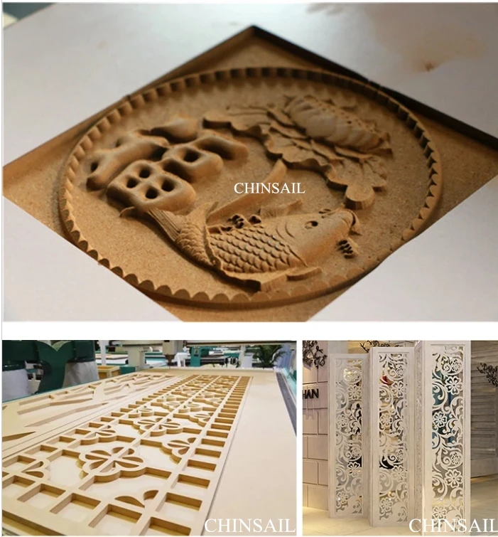 1530 Cnc Router Multi Spindles 3kw Cnc Engraving Machine For Wood