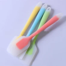 Горячий шпатель для торта, масла, крема, масло щетка-скребок для хлеба выпечки силиконовые инструменты многоцветные