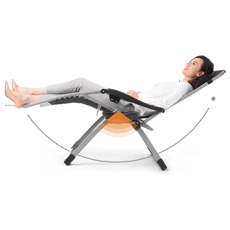 

Folding Lunch Break Siesta Bed Function Portable Chair Home Beach Lazy Adult