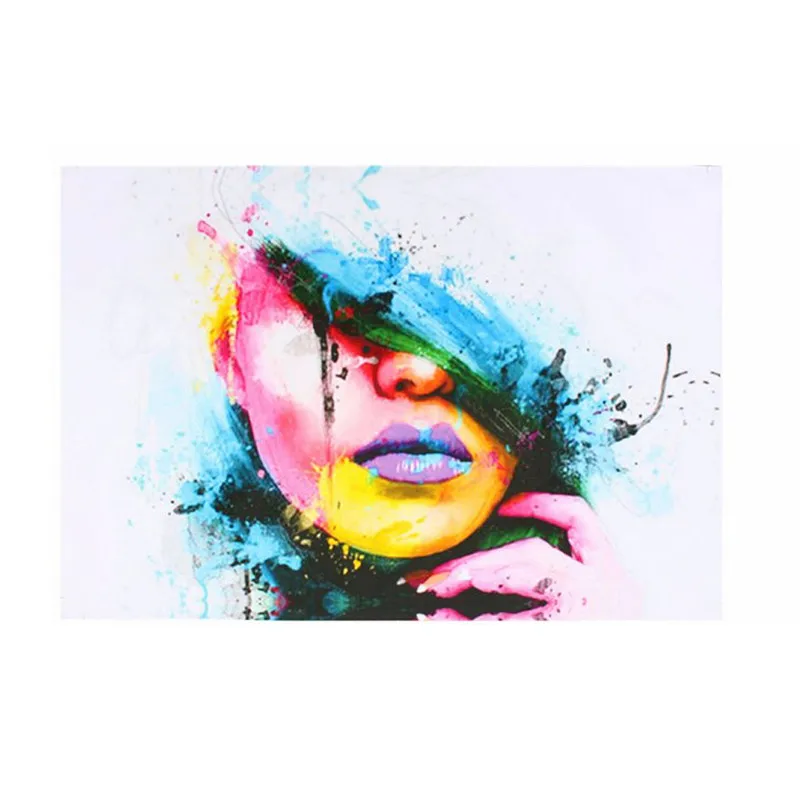 Popular Face Abstract Painting-Buy Cheap Face Abstract