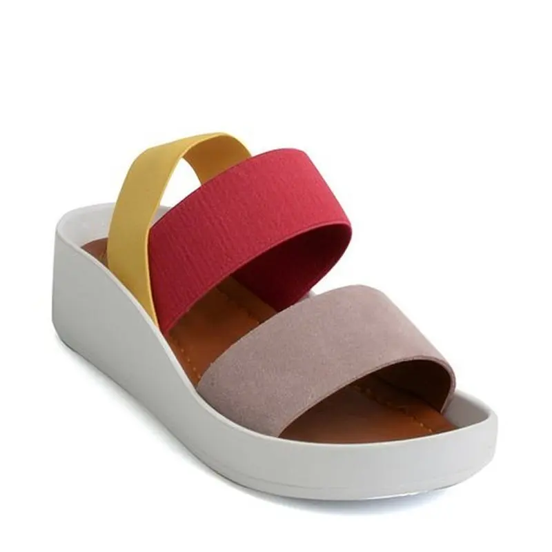 Sandalias mujer/женские летние босоножки на низком каблуке сандалии гладиаторы из