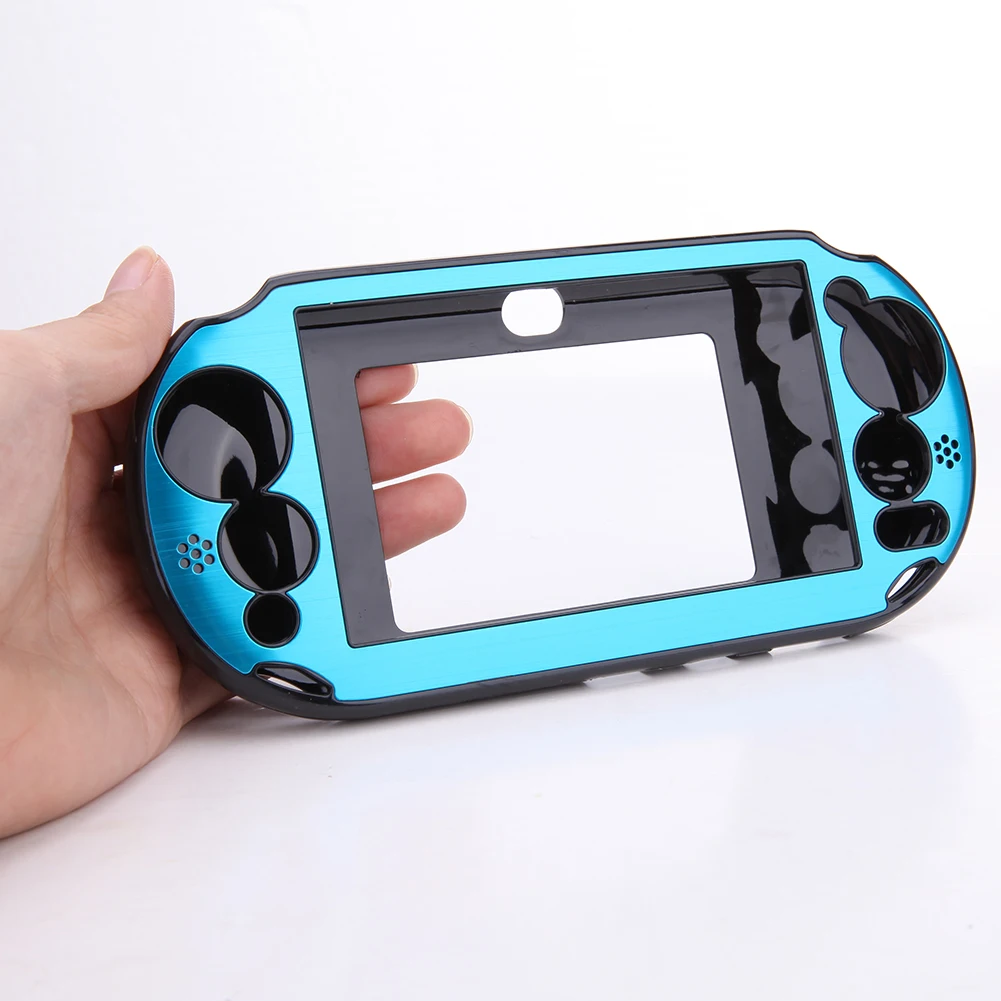 

8 Colors Aluminium Metal Protector Skin Hard Protective Case Cover Shell Box for Sony PlayStation PS Vita 2000 PSV