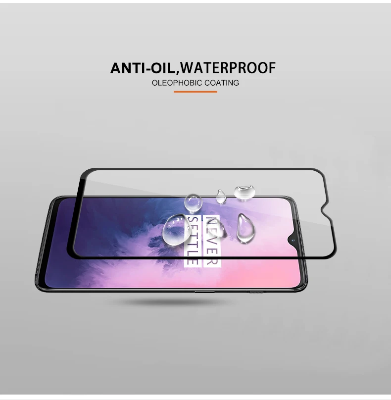 YIYONG 5D полное покрытие закаленное стекло для OnePlus 7 T 7 T 6 6T One Plus Защита экрана для OnePlus 7 7 T Pro 3D изогнутое стекло