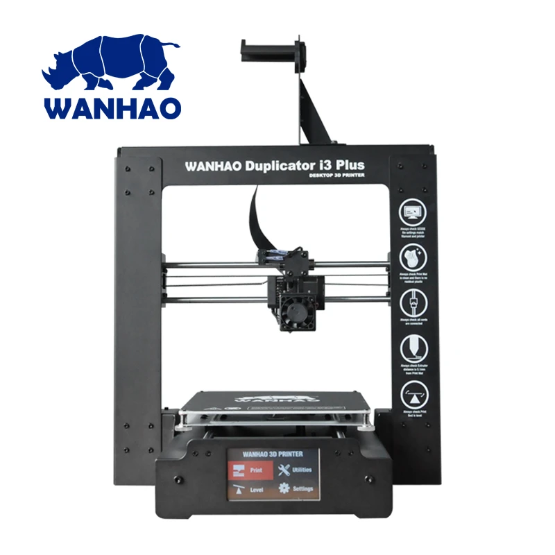 NEW 2016 I3 Plus 3D printer WANHAO Fast shipment from the factory Low price invoice