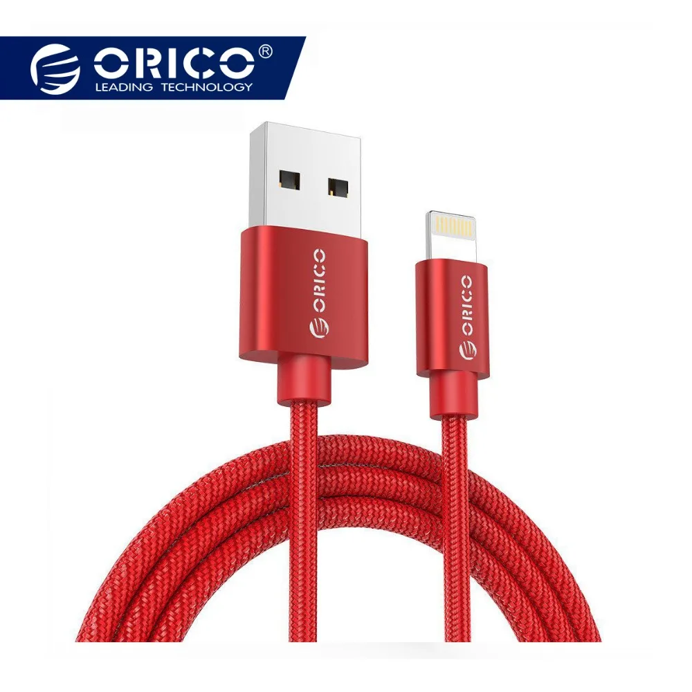

ORICO Fast Charging Data Cable for iPhone iPad Mini iPod Lightning to USB Cable Wire Lightning Cable 1M Cable
