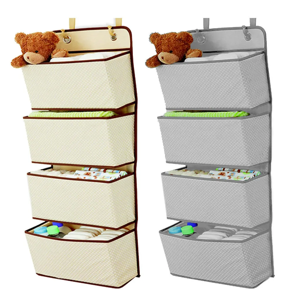 Simple Houseware 4 Pocket Hanging Wall Closet Storage Bag Organizer Over Door Cloth Toy Organizer Bag Pouch Hanger Simple Houseware 4 Pocket Hanging Wall Closet Storage Bag Organizer Over Door Cloth Toy Organizer Bag Pouch Hanger