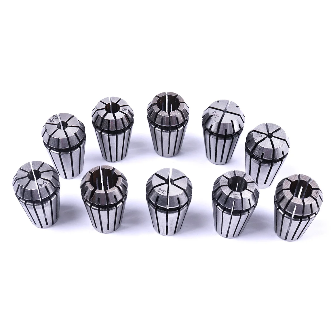 

Durable 1 Pcs 1mm-10mm ER16 Precision Spring Collet Material 65Mn Diameter 16mm CNC Collet Chuck Tool