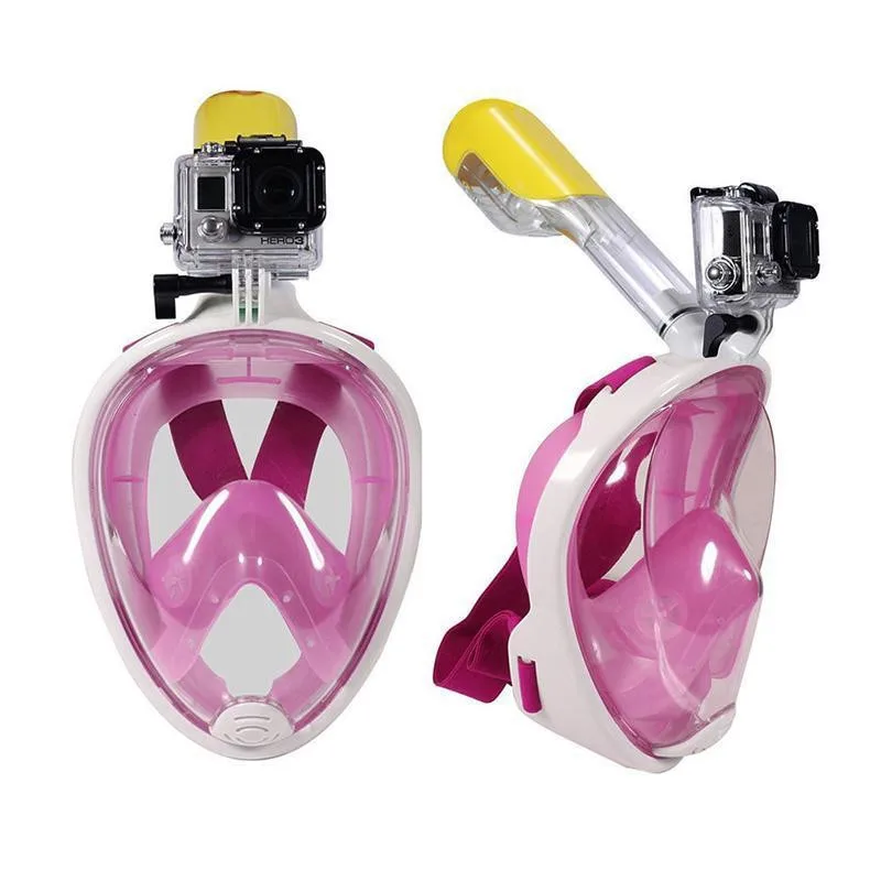 Подводный набор маска, трубка Одежда заплыва Training Подводное mergulho полный Уход за кожей лица МОРСКИЕ Маска для GoPro Камера