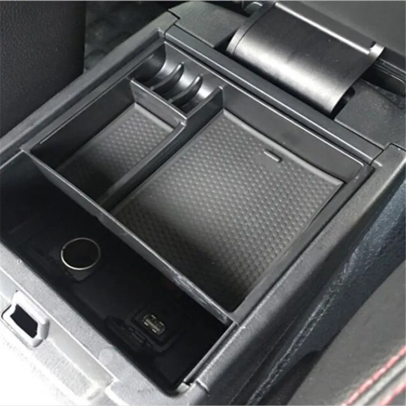 

Laysmtop Car styling armrest storage box Glove box tray storage box case For Mazda CX5 CX-5 Atenza Auto Accessories