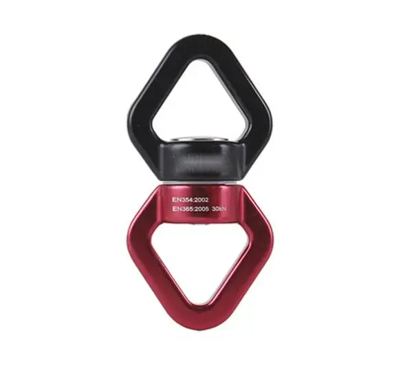 

10 Pcs 30kN Paliston Rock Climbing Swivel Connector Full Bearing Aerial Rappel Rescue