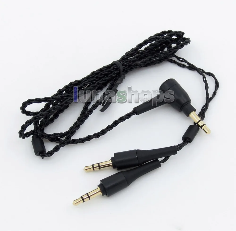 LN005711 Upgrade DIY Headphones Cable Cord for Sony MDR Z7 Denon D7100 D600 Headphones