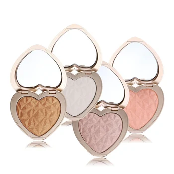 

8 Colors Shimmer Highlighter Powder Palette Face Contouring Bronzer&Highlight Face Makeup Brightening Shadow Pallete