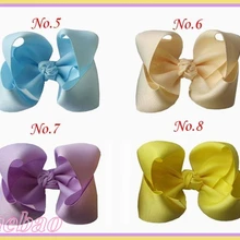 65 шт 4,5 дюймов заколки для волос ABC чип пасхальные заколки для волос перо банты для волос